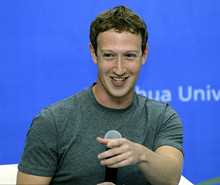 Facebook CEO Mark Zuckerberg